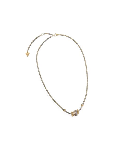 GUESS USA paperclip-link necklace