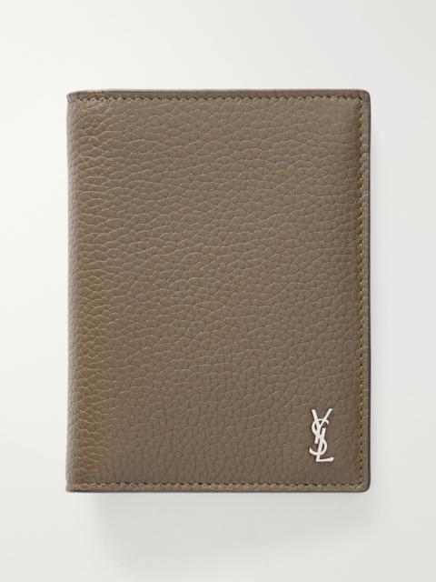 SAINT LAURENT Full-Grain Leather Bifold Wallet