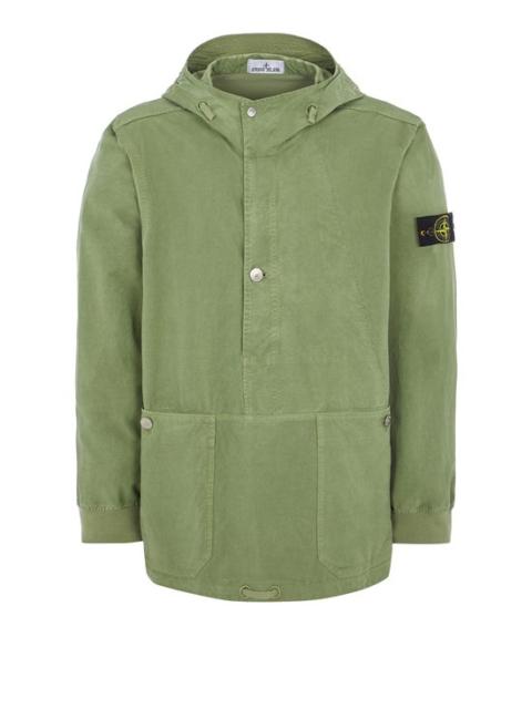STONE ｜HOODIES/ZIP-UPS (42229 Cupro Cotton Twill- Bluza Hoodie ZIP Stone - Warsaw Saints