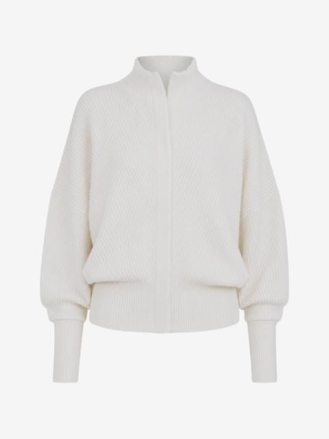 SA SU PHI batwing ribbed-knit cardigan
