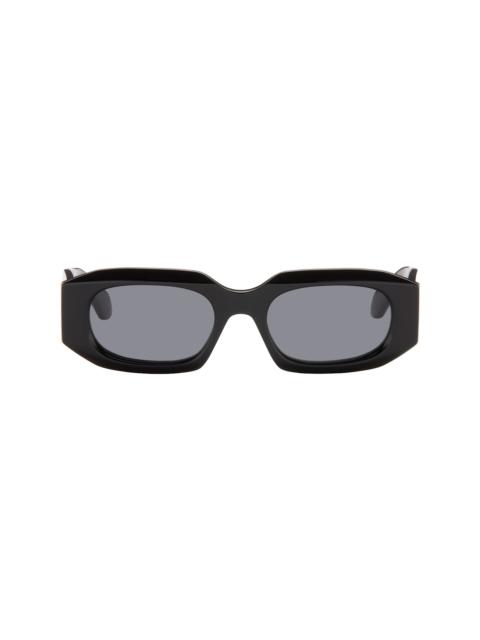Alaïa Black Rectangular Sunglasses