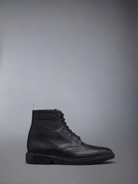 Wingtip ankle boots