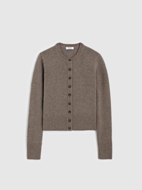 Madewell Crewneck Cardigan in 100% Cashmere