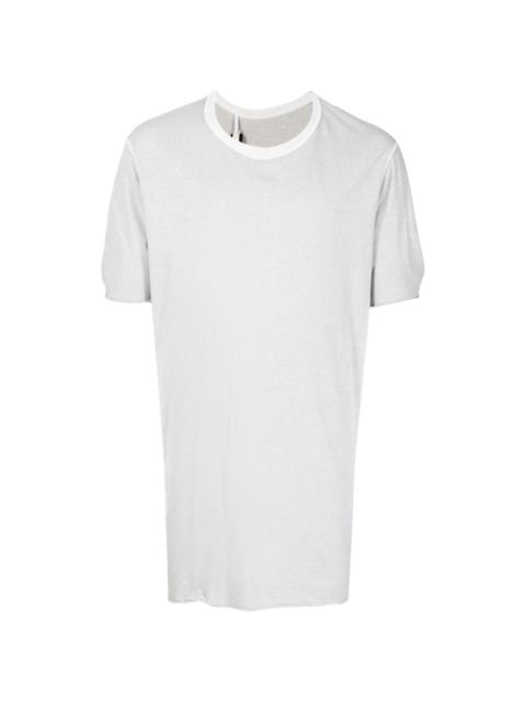 Boris Bidjan Saberi round-neck cotton T-shirt