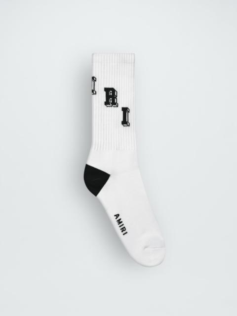 AMIRI COLLEGIATE AMIRI TUBE SOCK