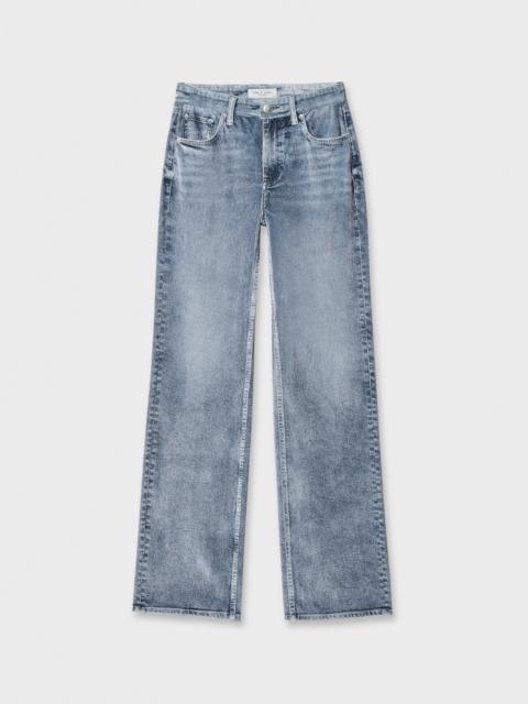 rag & bone rb Miramar Shea Relaxed Straight Pant Stretch Velvet