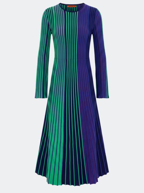 SIMONMILLER Celia Knit Dress In Cool Tone Rib