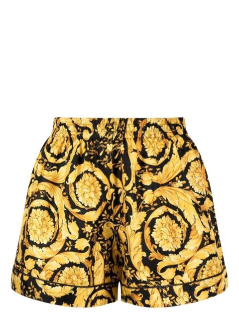 VERSACE Barocco-print pyjama shorts