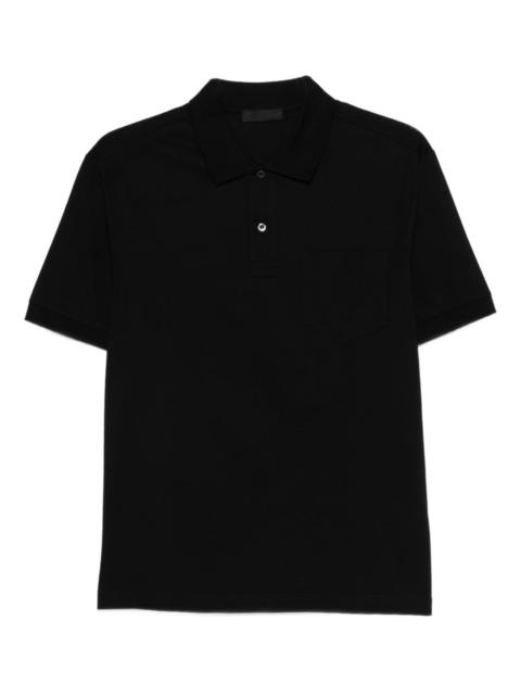 Prada chest-pocket polo shirt