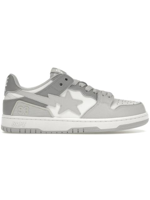 A BATHING APE® A Bathing Ape Sk8 Sta #5 White Grey