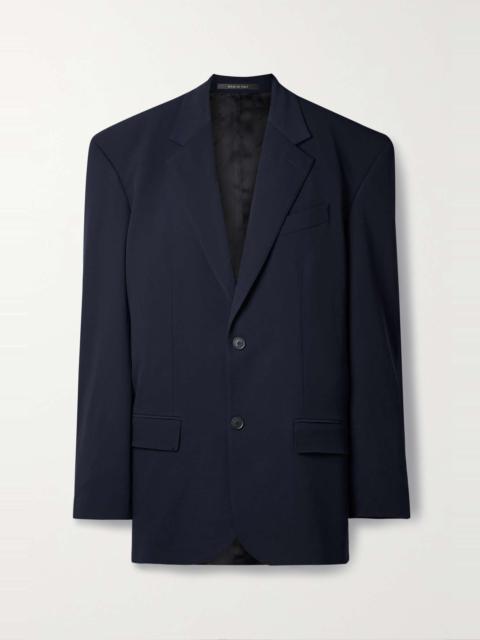 BALENCIAGA Oversized wool-blend blazer