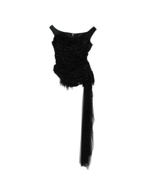 Marc Le Bihan sequin top