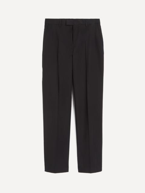 Dries Van Noten Navy Straight-Leg Tailored Trousers