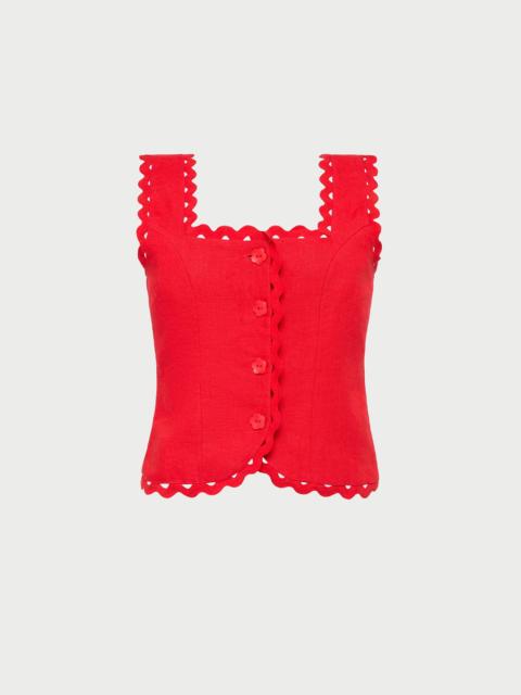 LOEFFLER RANDALL Teagan Top