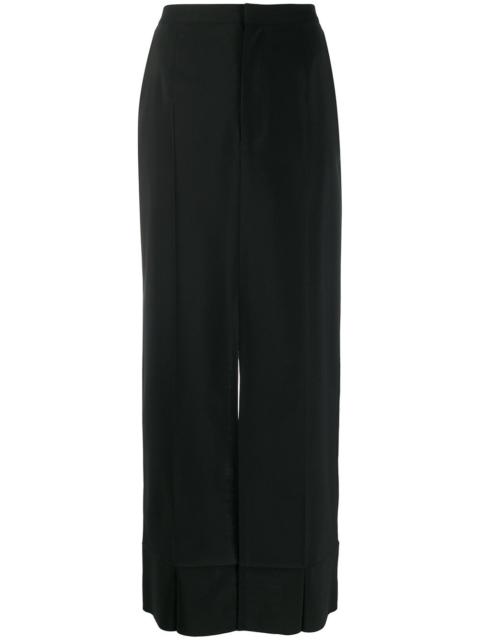 MM6 Maison Margiela high-waist front slit skirt