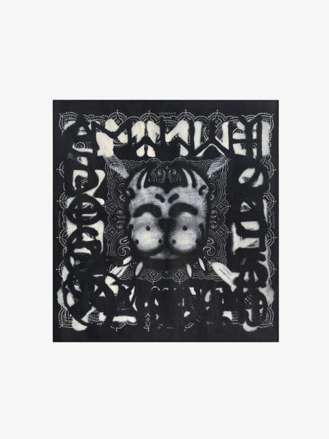 Givenchy BANDANA SCARF IN PRINTED COTTON
