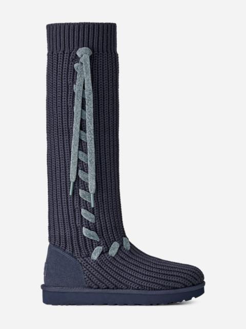 UGG ® Women's Classic Tall Whipstitch Knit in Dark Indigo