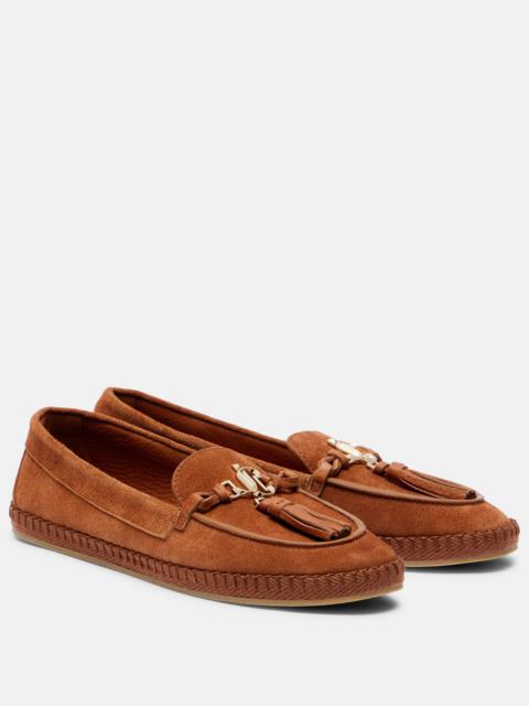 JIMMY CHOO Fabien suede loafers