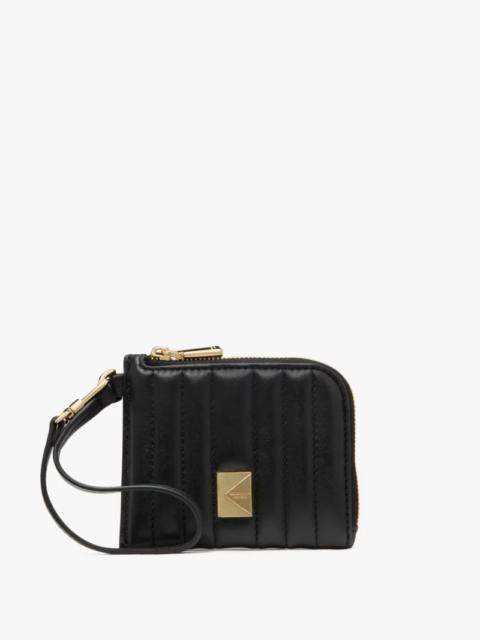 kate spade Deco Quilted Card Case Wristlet