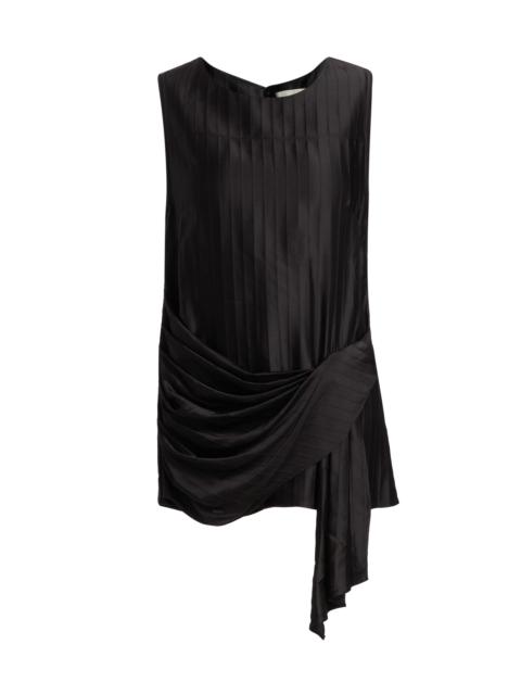 Loulou de Saison Loulou de Saison Fonda Draped Top - Black