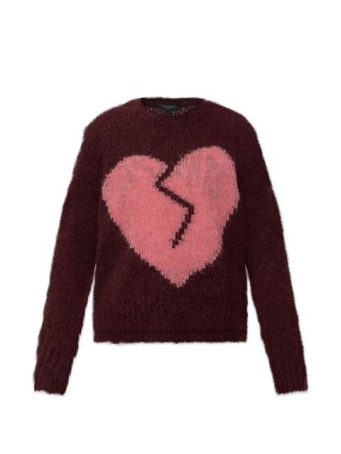 ALLSAINTS Luvheart heart-intarsia sweater