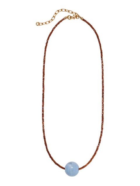 LIZZIE FORTUNATO Callisto Necklace In Cerulean multi