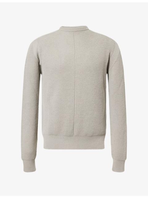 Rick Owens Fisherman Crew-Neck Wool Jumper