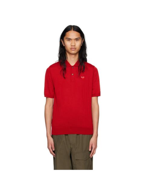 Red Patch Polo