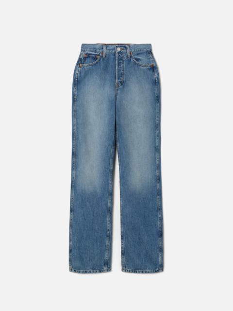 RE/DONE 90s High Rise Loose - Mid Fade