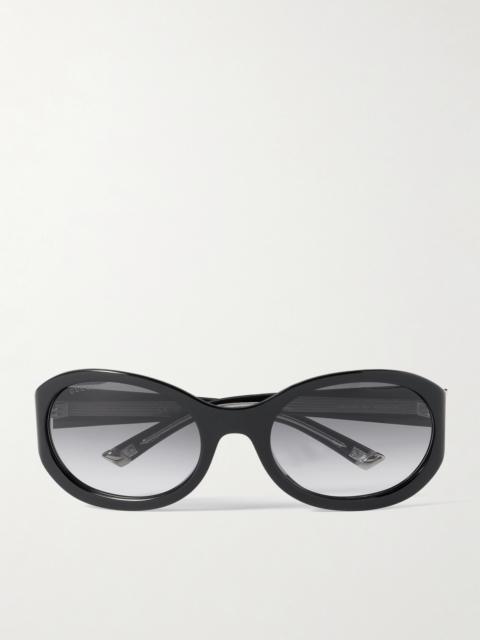 GUCCI Round-frame Acetate Sunglasses