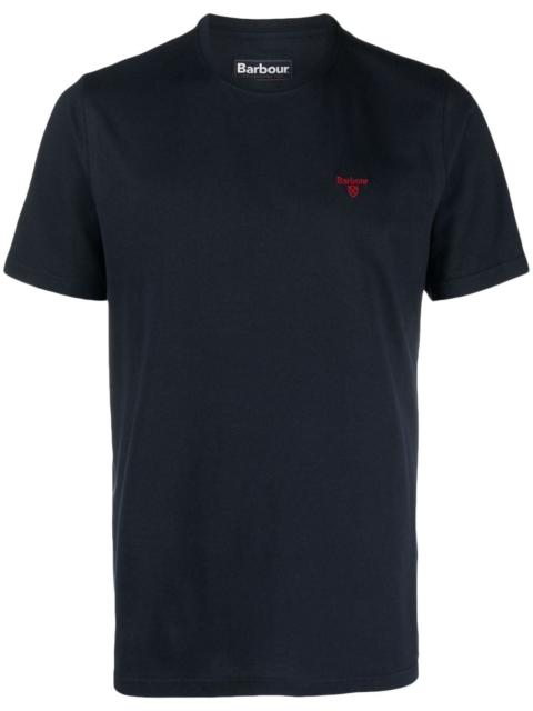 embroidered-logo cotton T-shirt