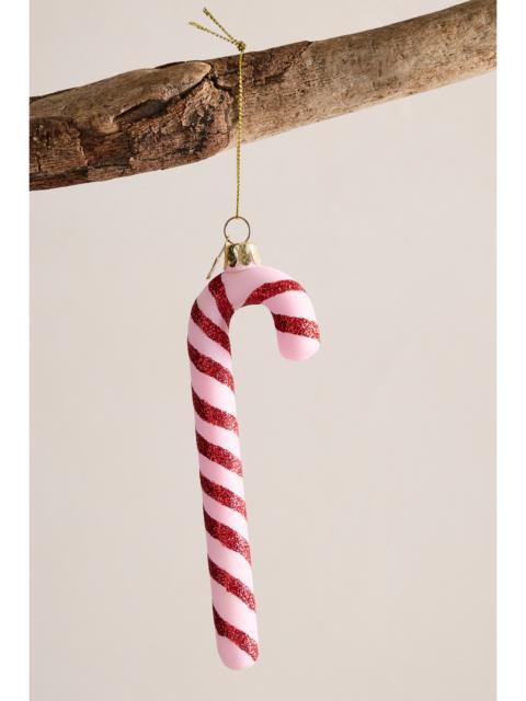 FREE PEOPLE Pink Candy Cane Ornament