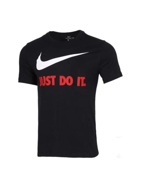 Nike Nike Sportswear Just Do It Logo T-Shirt 'Black' BV0630-010