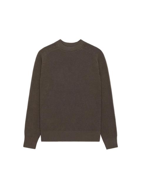 3sixteen Cotton Crewneck Sweater Earth
