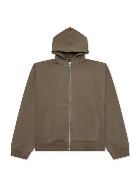 Jordan AIR JORDAN X TRAVIS SCOTT MEN'S FULL-ZIP HOODIE - PALOMINO
