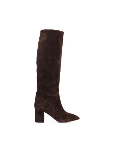 PARIS TEXAS Anja suede leather boots