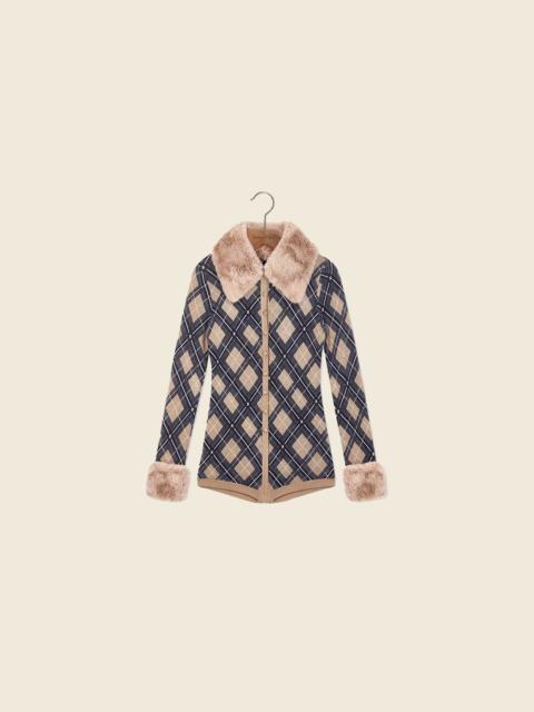House of Sunny LONDON CHECK KNIT BODY