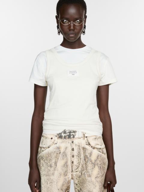 Acne Studios Layered t-shirt - Off white
