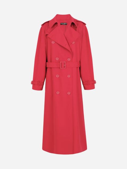 Dolce & Gabbana Panama trench coat