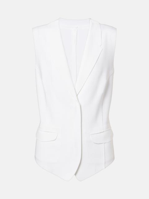 NORMA KAMALI Crêpe vest