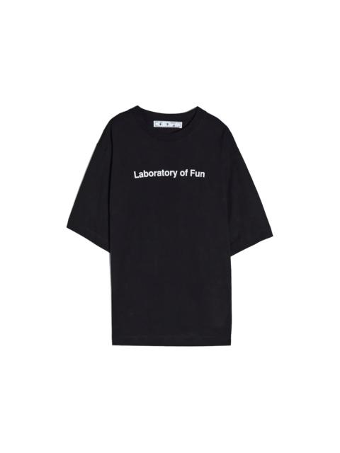 Off-White OFF-WHITE Laboratory Of Fun S/S T-shirt Black/White