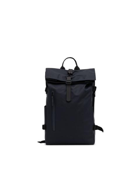 RAINS large Rolltop buckled backpack