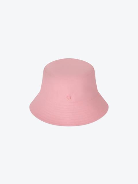 Nanushka CARAN - Cotton-canvas bucket hat - Washed pink