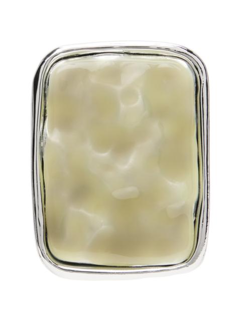 TOGA PULLA Square Wave Brooch