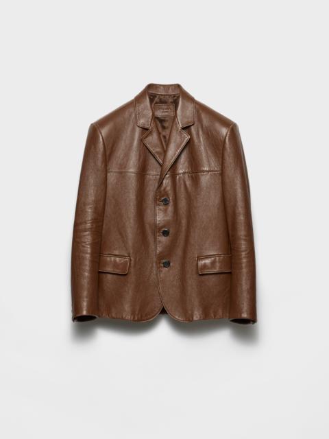 Prada Nappa leather jacket