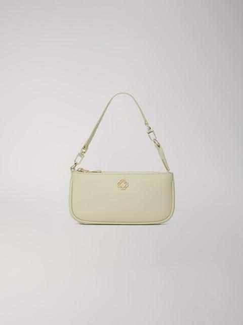 maje Small leather clutch bag