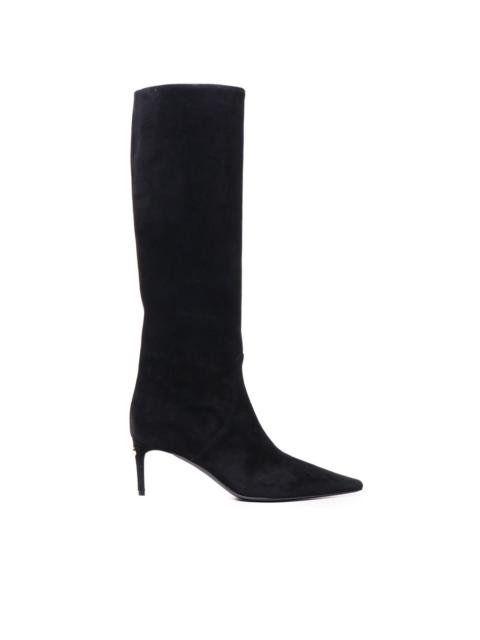 Dolce & Gabbana 70mm suede knee-high boots