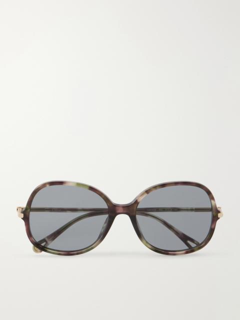 Chloé Rounded-frame Acetate Sunglasses