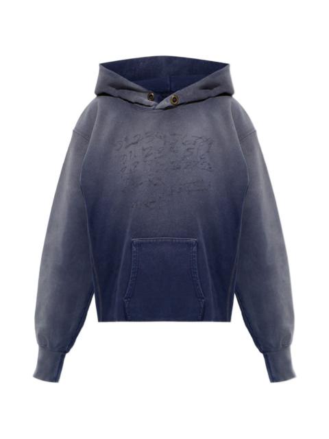 Maison Margiela chest-logo hoodie