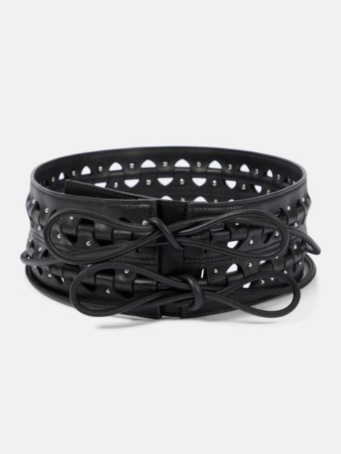 Alaïa Corset leather belt
